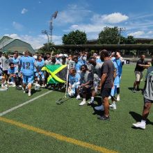 Jamaica's Lacrosse Team Representing